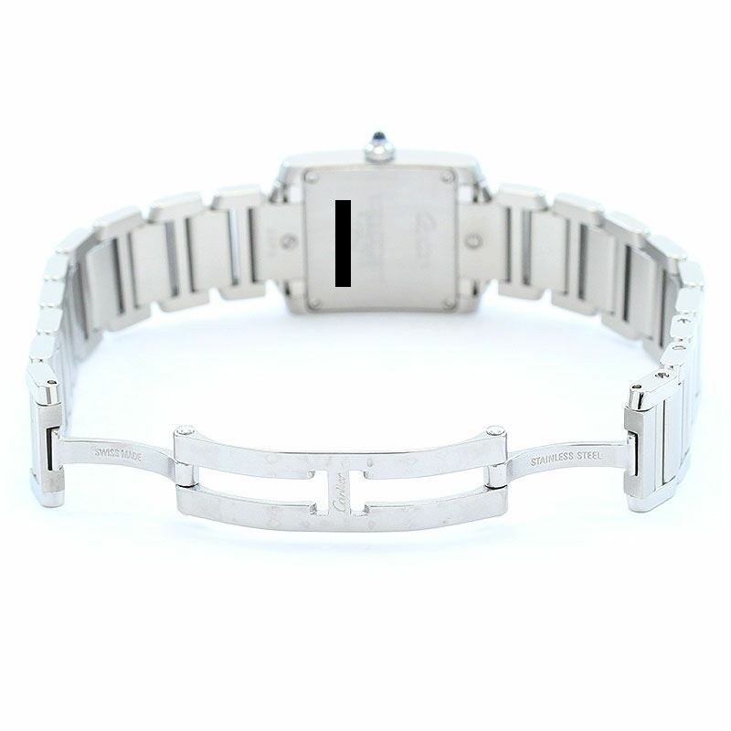 【中古】CARTIER TANK FRANCAISE SMALL MODEL カルティエ タンク フランセーズ SM W51008Q3