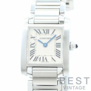 【中古】CARTIER TANK FRANCAISE SMALL MODEL カルティエ タンク フランセーズ SM W51008Q3