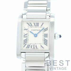 【中古】CARTIER TANK FRANCAISE SMALL MODEL カルティエ タンク フランセーズ SM W51008Q3
