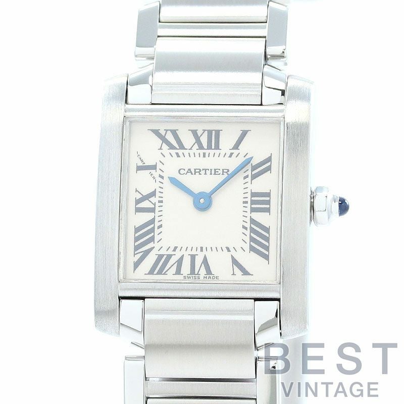 【中古】CARTIER TANK FRANCAISE SMALL MODEL カルティエ タンク フランセーズ SM W51008Q3
