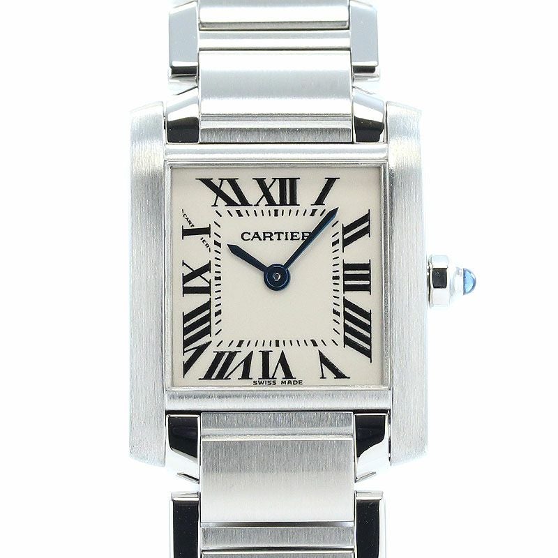 【中古】CARTIER TANK FRANCAISE SMALL MODEL カルティエ タンク フランセーズ SM W51008Q3