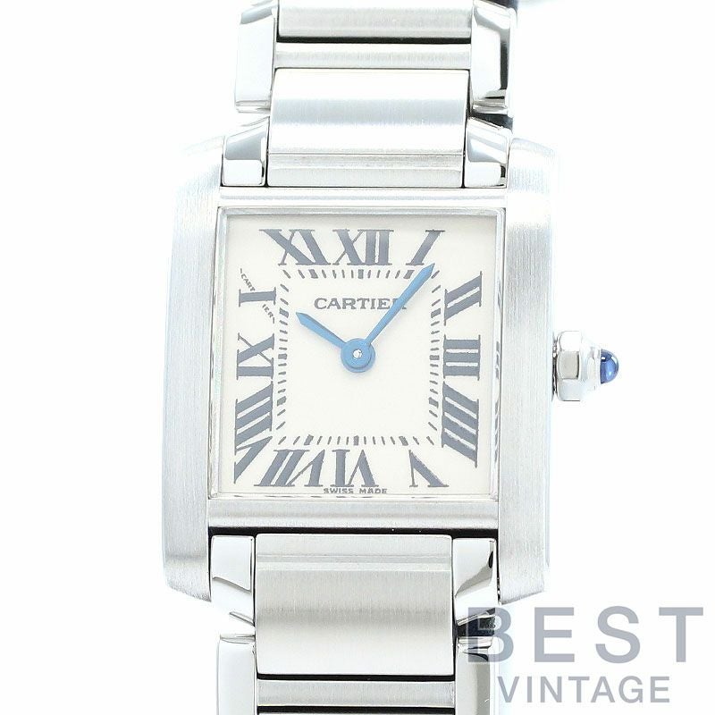 【中古】CARTIER TANK FRANCAISE SMALL MODEL カルティエ タンク フランセーズ SM W51008Q3