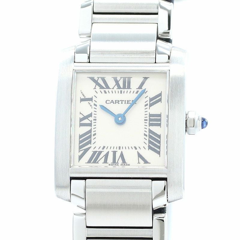 【中古】CARTIER TANK FRANCAISE SMALL MODEL カルティエ タンク フランセーズ SM W51008Q3