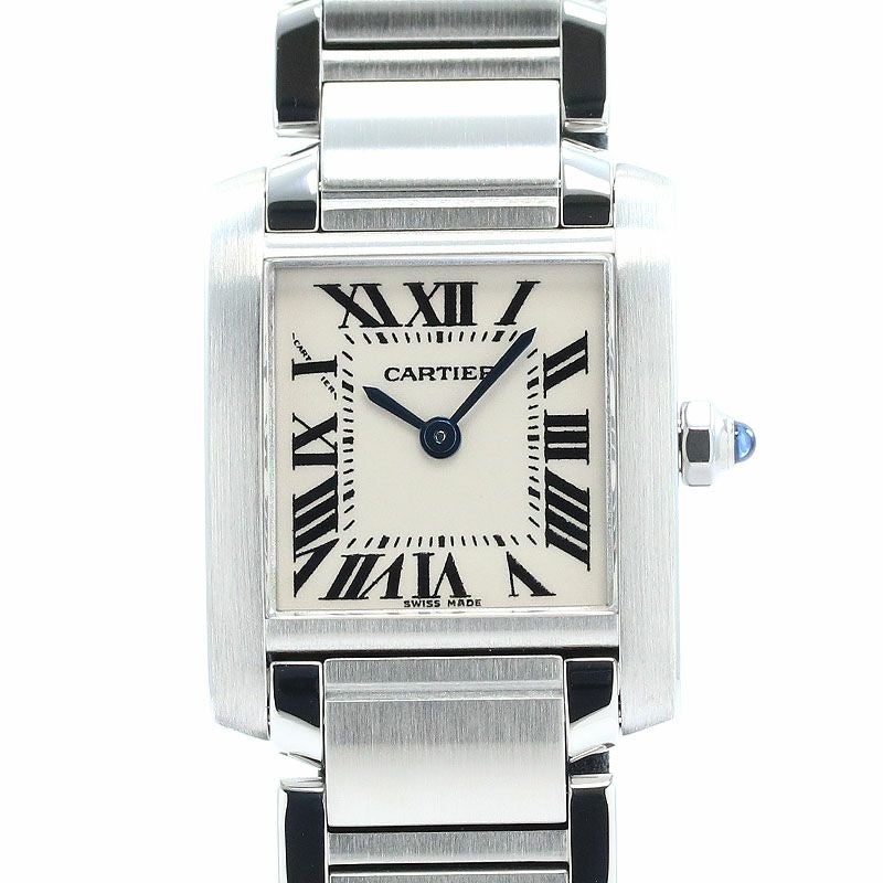 【中古】CARTIER TANK FRANCAISE SMALL MODEL カルティエ タンク フランセーズ SM W51008Q3