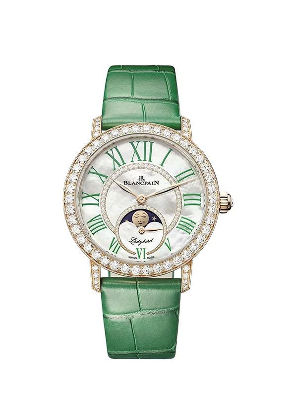 BLANCPAIN LADYBIRD COLORS PHASES DE LUNE ブランパン レディバード カラーズ ムーンフェイズ 3662B-2954-55A