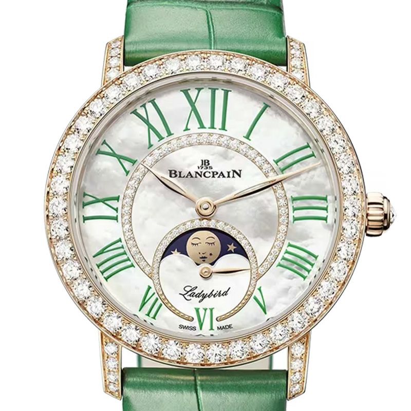 BLANCPAIN LADYBIRD COLORS PHASES DE LUNE ブランパン レディバード カラーズ ムーンフェイズ 3662B-2954-55A