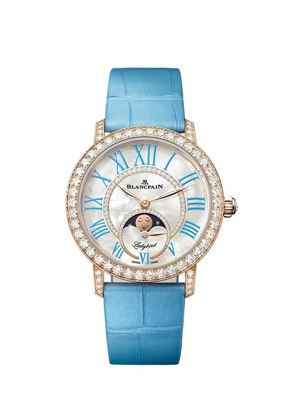 BLANCPAIN LADYBIRD COLORS PHASES DE LUNE ブランパン レディバード カラーズ ムーンフェイズ 3662D-2954-55A