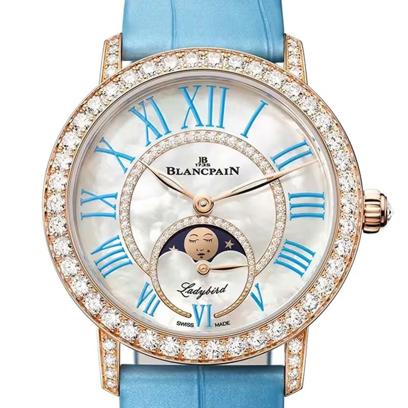 BLANCPAIN LADYBIRD COLORS PHASES DE LUNE ブランパン レディバード カラーズ ムーンフェイズ 3662D-2954-55A