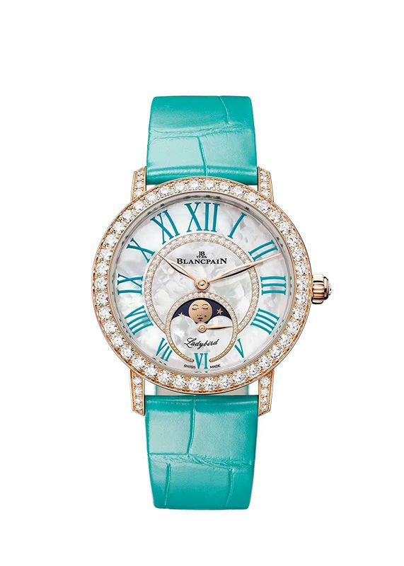 BLANCPAIN LADYBIRD COLORS PHASES DE LUNE ブランパン レディバード カラーズ ムーンフェイズ 3662A-2954-55A