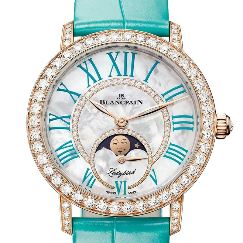 BLANCPAIN LADYBIRD COLORS PHASES DE LUNE ブランパン レディバード カラーズ ムーンフェイズ 3662A-2954-55A