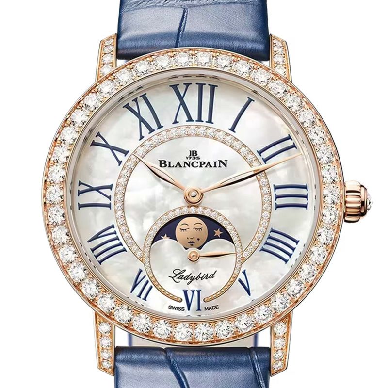 BLANCPAIN LADYBIRD COLORS PHASES DE LUNE ブランパン レディバード カラーズ ムーンフェイズ 3662-2954-55A