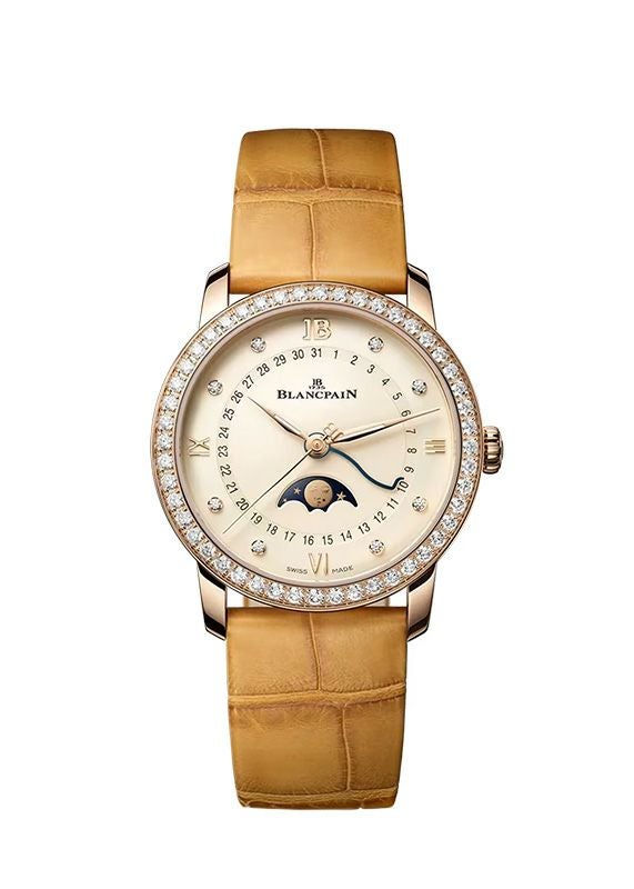 BLANCPAIN VILLERET QUANTIEME PHASES DE LUNE ブランパン ヴィルレ デイト ムーンフェイズ 6126N-2987-55B