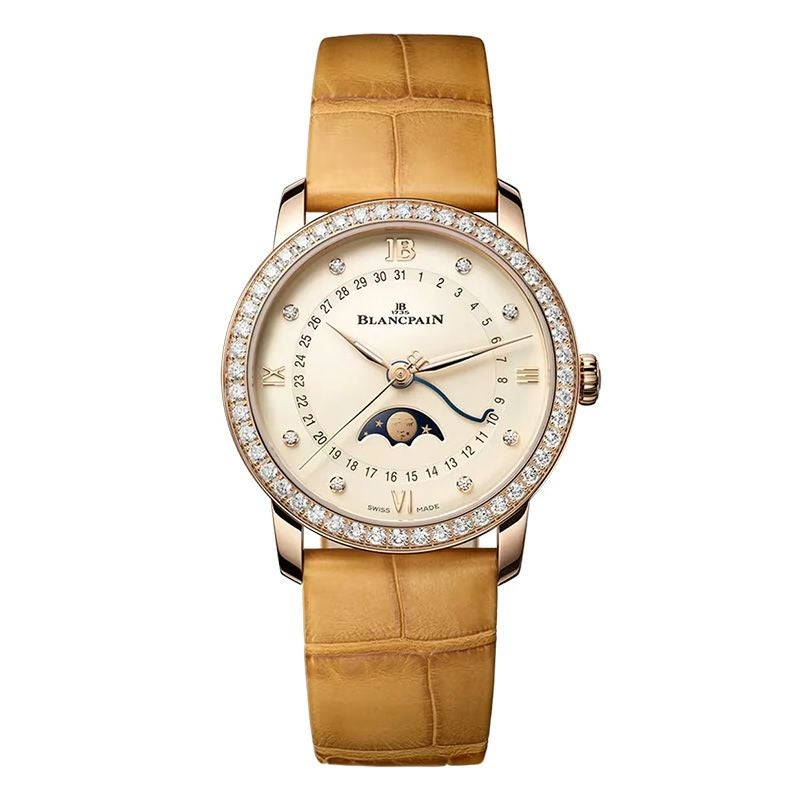 BLANCPAIN VILLERET QUANTIEME PHASES DE LUNE ブランパン ヴィルレ デイト ムーンフェイズ 6126N-2987-55B