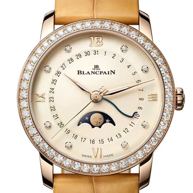 BLANCPAIN VILLERET QUANTIEME PHASES DE LUNE ブランパン ヴィルレ デイト ムーンフェイズ 6126N-2987-55B
