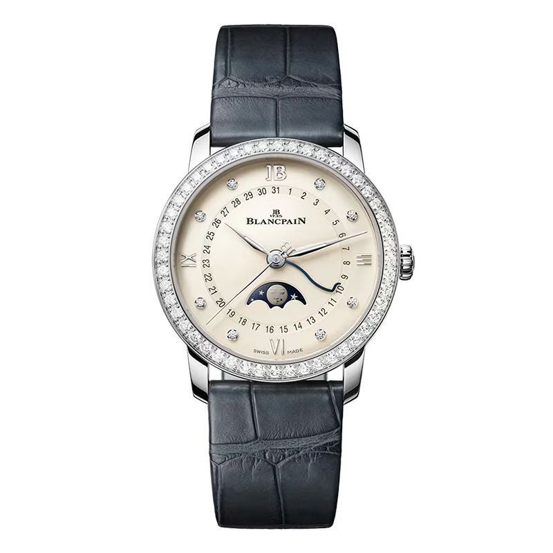 BLANCPAIN VILLERET QUANTIEME PHASES DE LUNE ブランパン ヴィルレ デイト ムーンフェイズ 6126N-4687-55B