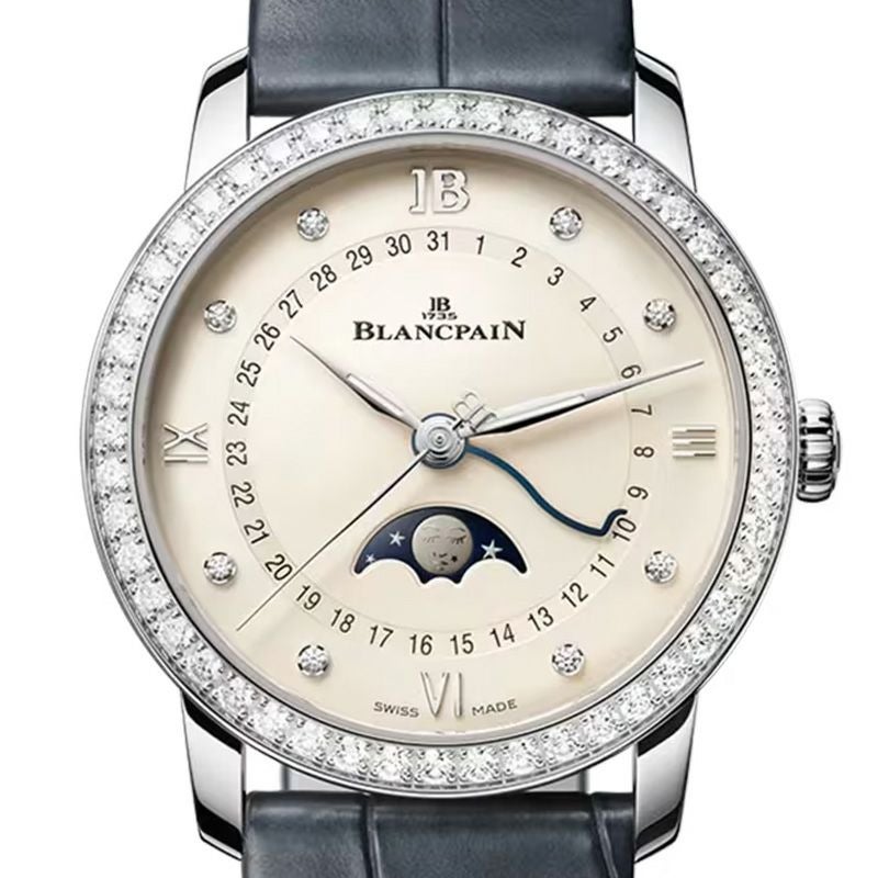 BLANCPAIN VILLERET QUANTIEME PHASES DE LUNE ブランパン ヴィルレ デイト ムーンフェイズ 6126N-4687-55B