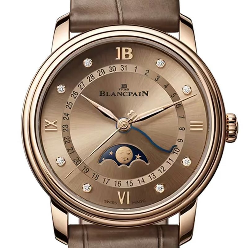 BLANCPAIN VILLERET QUANTIEME PHASES DE LUNE ブランパン ヴィルレ デイト ムーンフェイズ 6126N-3646-55B