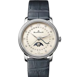 BLANCPAIN VILLERET QUANTIEME PHASES DE LUNE ブランパン ヴィルレ デイト ムーンフェイズ 6126N-1187-55B