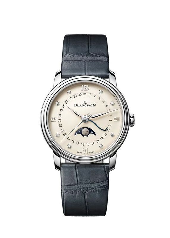 BLANCPAIN VILLERET QUANTIEME PHASES DE LUNE ブランパン ヴィルレ デイト ムーンフェイズ 6126N-1187-55B