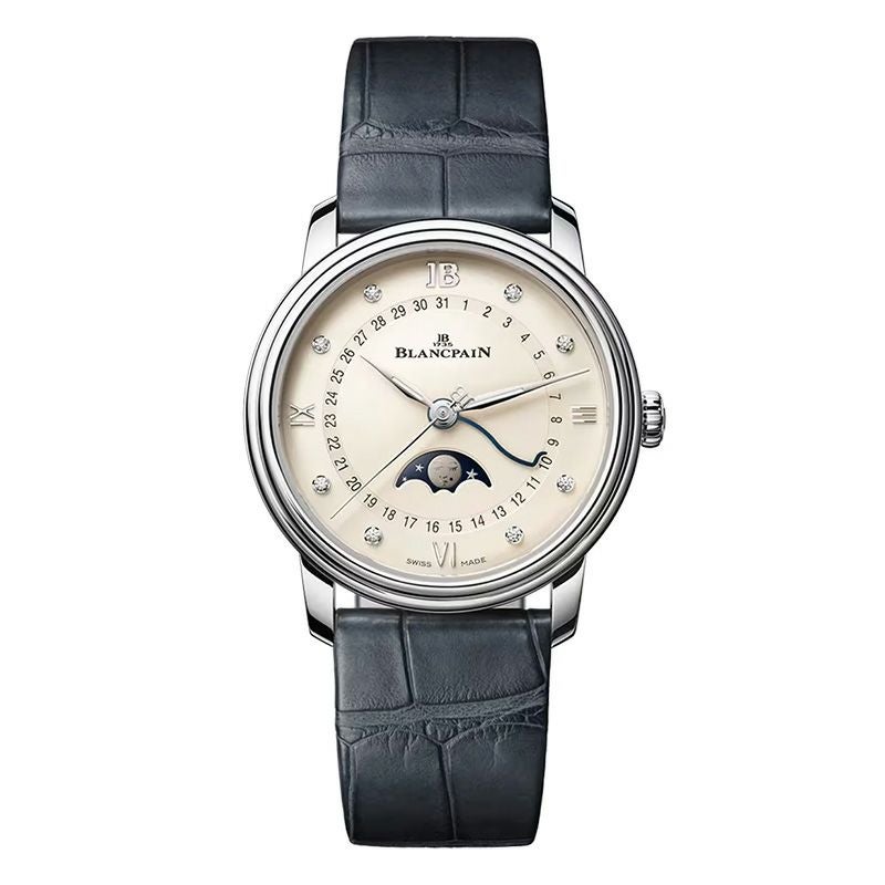 BLANCPAIN VILLERET QUANTIEME PHASES DE LUNE ブランパン ヴィルレ デイト ムーンフェイズ 6126N-1187-55B