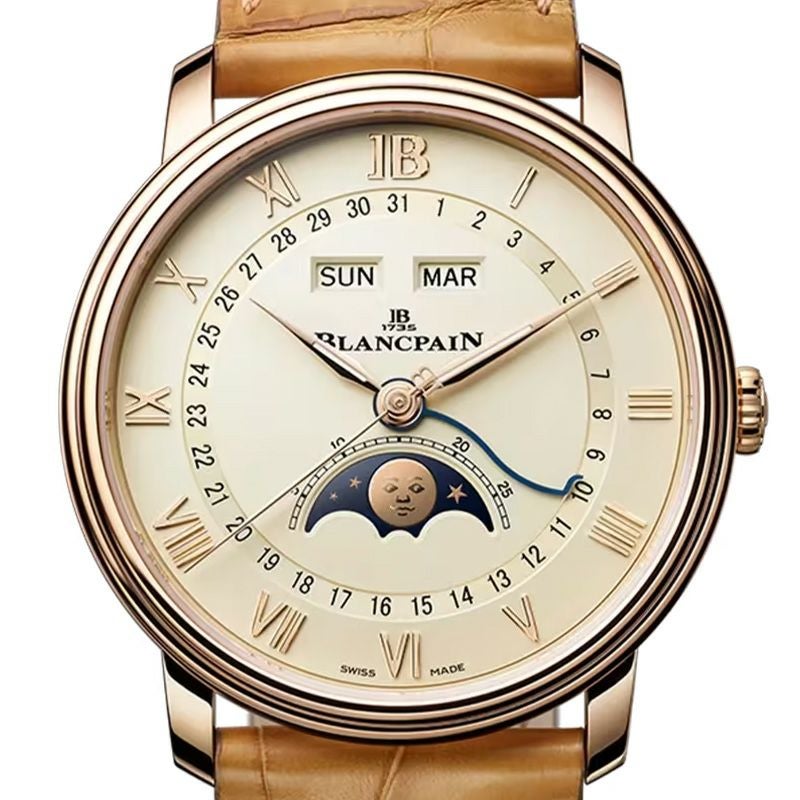 BLANCPAIN VILLERET QUANTIEME COMPLET ブランパン ヴィルレ コンプリートカレンダー 6654N-3642-55B