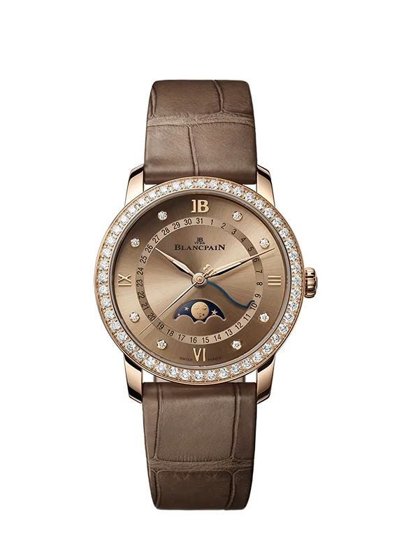 BLANCPAIN VILLERET QUANTIEME PHASES DE LUNE ブランパン ヴィルレ デイト ムーンフェイズ 6126N-2946-55B