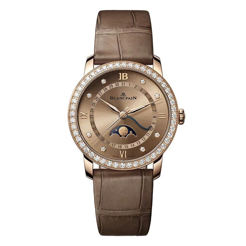 BLANCPAIN VILLERET QUANTIEME PHASES DE LUNE ブランパン ヴィルレ デイト ムーンフェイズ 6126N-2946-55B