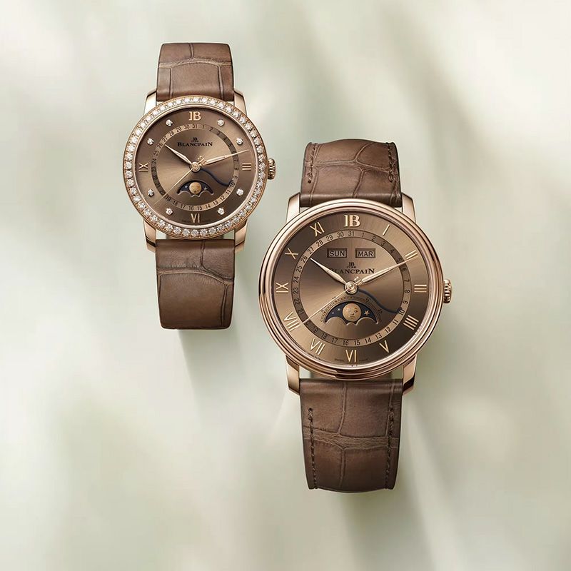 BLANCPAIN VILLERET QUANTIEME PHASES DE LUNE ブランパン ヴィルレ デイト ムーンフェイズ 6126N-2946-55B