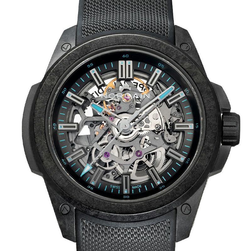NORQAIN WILD ONE SKELETON JP 42MM ノルケイン ワイルドワン スケルトン JP 42mm N3000.07Q24.G01.R01