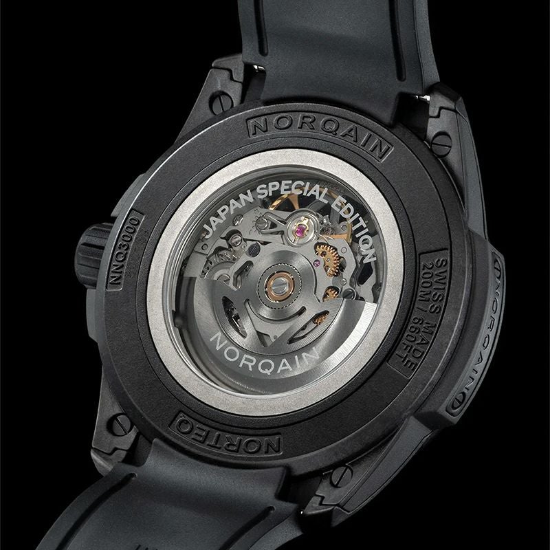 NORQAIN WILD ONE SKELETON JP 42MM ノルケイン ワイルドワン スケルトン JP 42mm N3000.07Q24.G01.R01