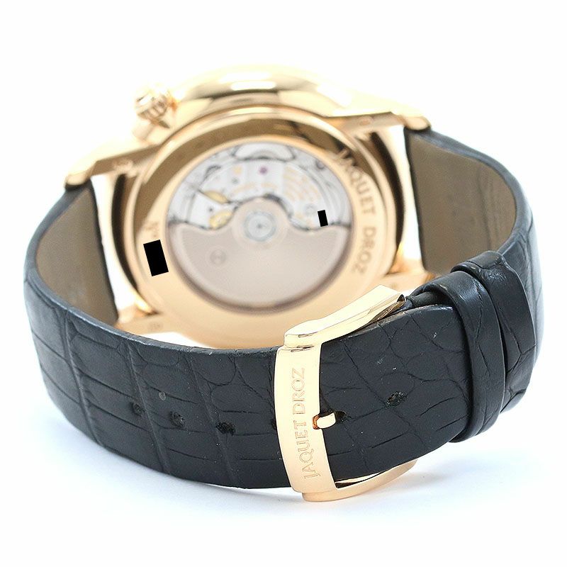 【中古】JAQUET DROZ GRANDE SECONDE 43 DECENTREE IVORY ENAMEL ジャケ・ドロー グラン・セコンド 43 オフセンタード アイボリーエナメル J006033200