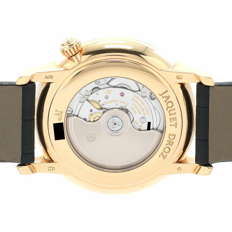 【中古】JAQUET DROZ GRANDE SECONDE 43 DECENTREE IVORY ENAMEL ジャケ・ドロー グラン・セコンド 43 オフセンタード アイボリーエナメル J006033200