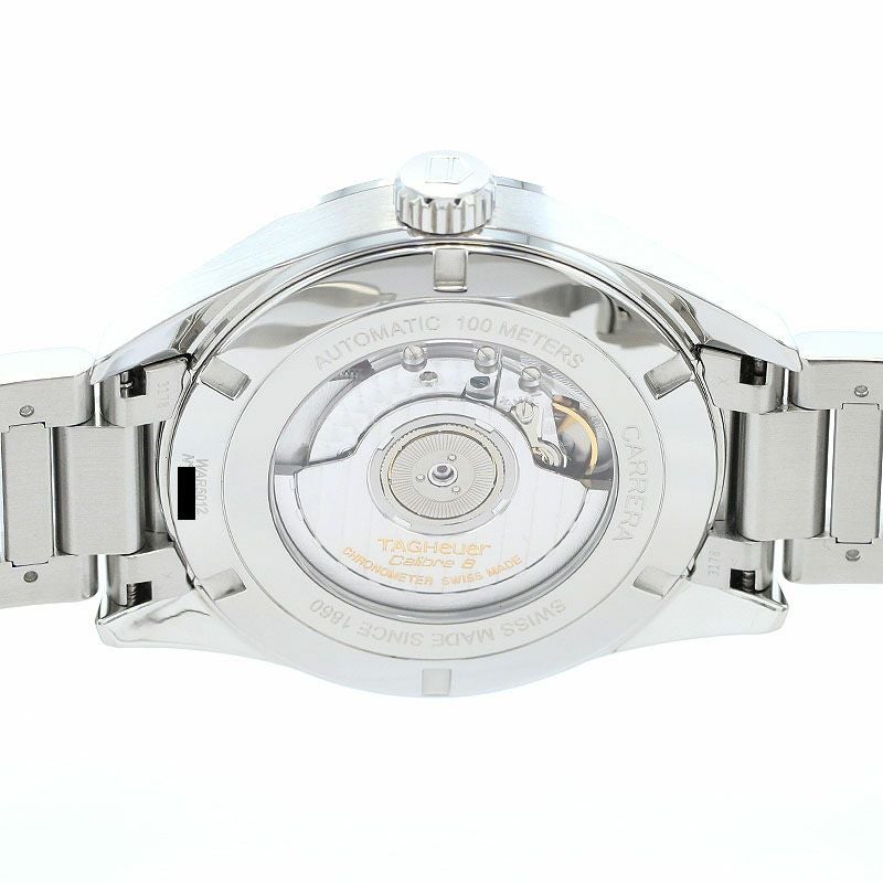 【中古】TAG HEUER CARRERA GRANDE DATE GMT CALIBRE 8 タグ・ホイヤー カレラ グランドデイト GMT キャリバー8 WAR5012.BA0723
