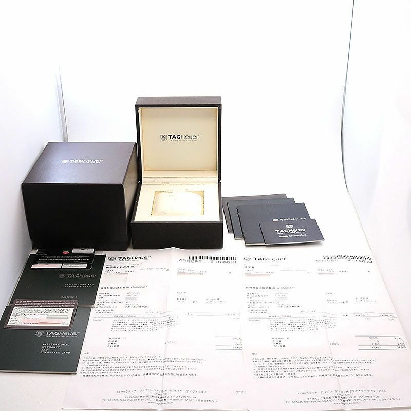 【中古】TAG HEUER CARRERA GRANDE DATE GMT CALIBRE 8 タグ・ホイヤー カレラ グランドデイト GMT キャリバー8 WAR5012.BA0723