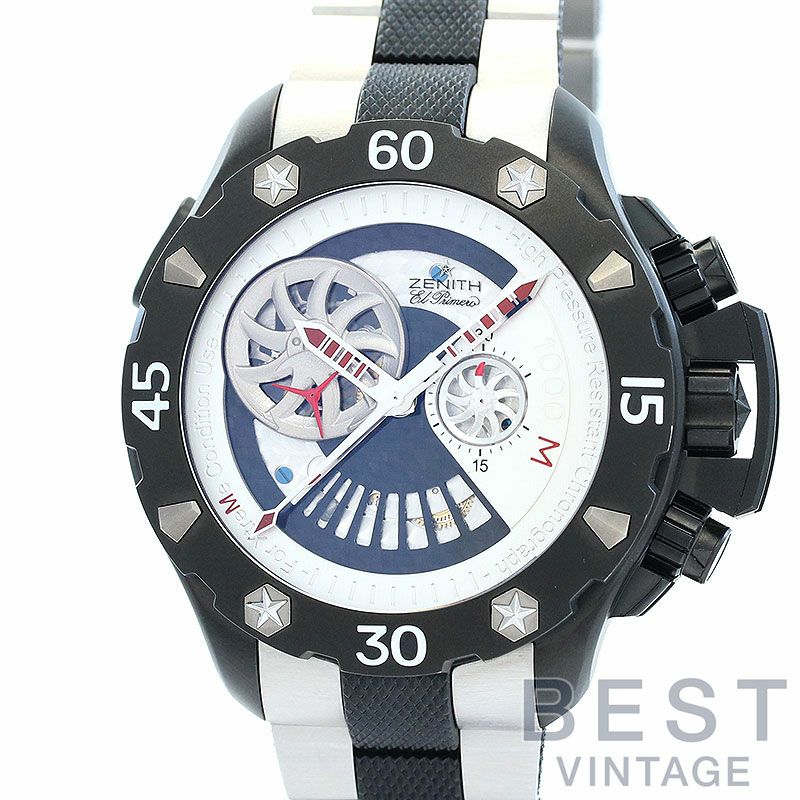 【中古】ZENITH DEFY XTREME OPEN EL PRIMERO ゼニス デファイ エクストリーム オープン エル・プリメロ 96.0525.4021/21.M525