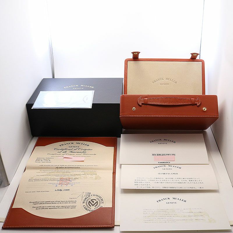 【中古】FRANCK MULLER CASABLANCA フランク・ミュラー カサブランカ 2852CASA