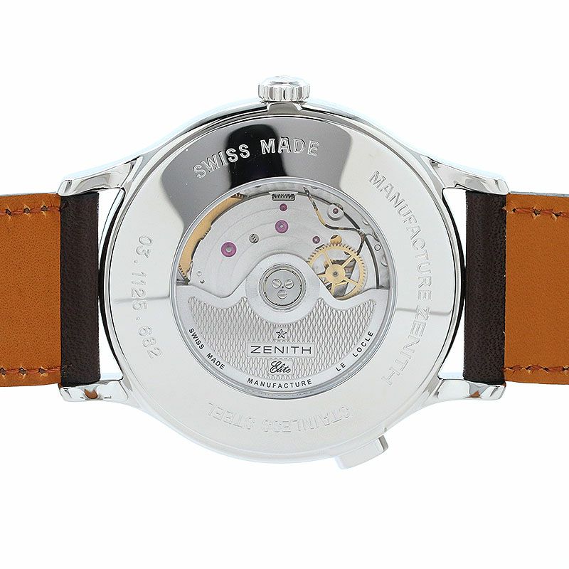 【中古】ZENITH CLASS ELITE DUAL TIME ゼニス クラス エリート デュアルタイム 03.1125.682/76.C490