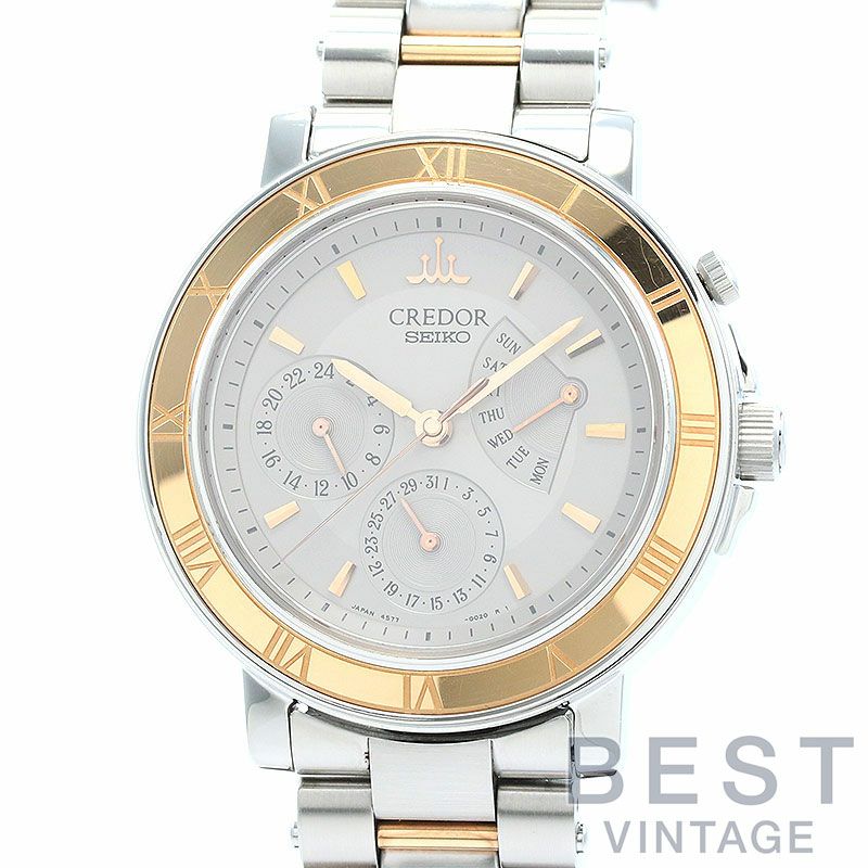 【中古】SEIKO CREDOR DAY-DATE セイコー クレドール デイデイト GCBG998 (4S77-0020)