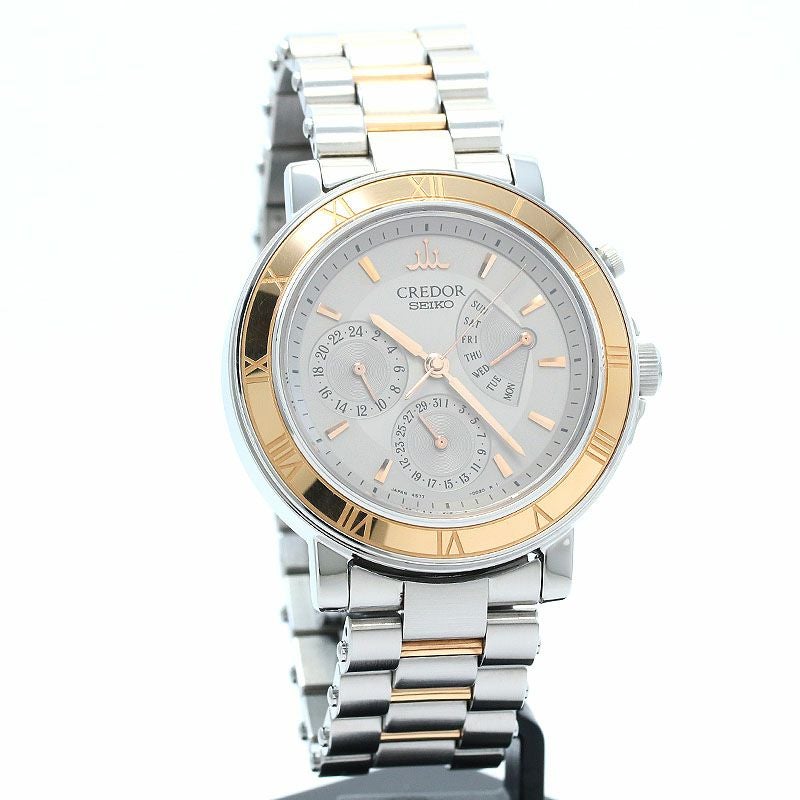 【中古】SEIKO CREDOR DAY-DATE セイコー クレドール デイデイト GCBG998 (4S77-0020)