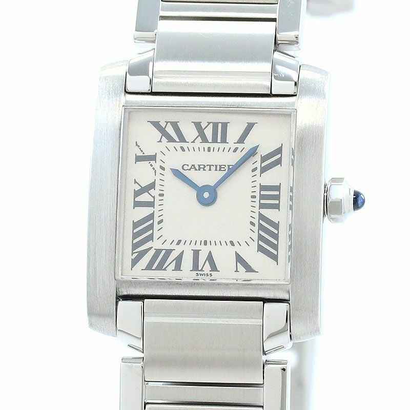 【中古】CARTIER TANK FRANCAISE SMALL MODEL カルティエ タンク フランセーズ SM W51008Q3