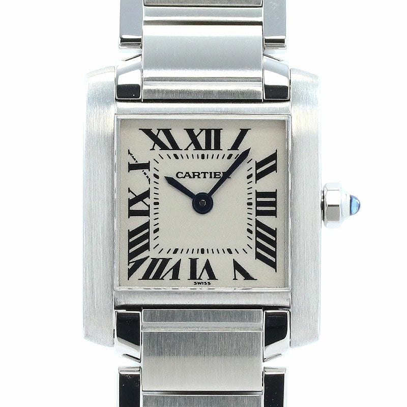 【中古】CARTIER TANK FRANCAISE SMALL MODEL カルティエ タンク フランセーズ SM W51008Q3