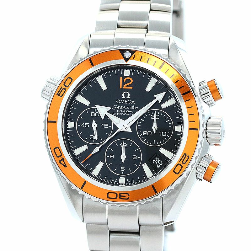 【中古】OMEGA SEAMASTER PLANET OCEAN 600M CHRONOGRAPH 37.5MM オメガ シーマスター プラネットオーシャン 600M クロノグラフ 37.5MM 222.30.38.50.01.002