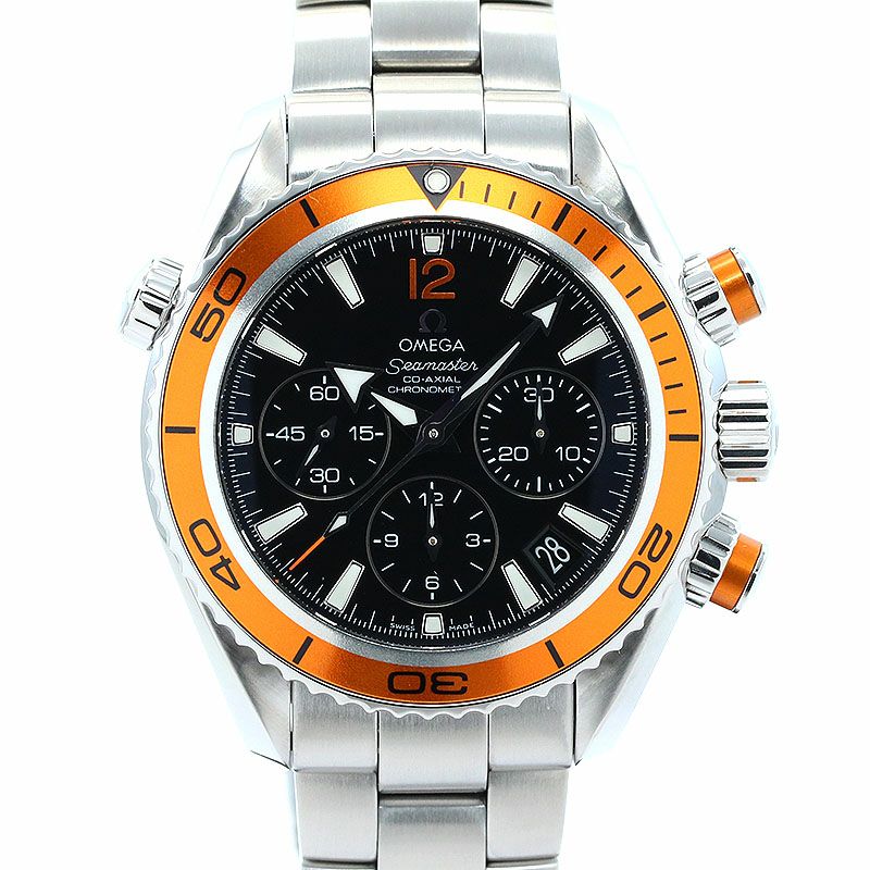 【中古】OMEGA SEAMASTER PLANET OCEAN 600M CHRONOGRAPH 37.5MM オメガ シーマスター プラネットオーシャン 600M クロノグラフ 37.5MM 222.30.38.50.01.002