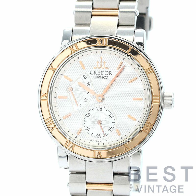 【中古】SEIKO CREDOR POWER RESERVE セイコー クレドール パワーリザーブ GCAY992 (4S79-0020)