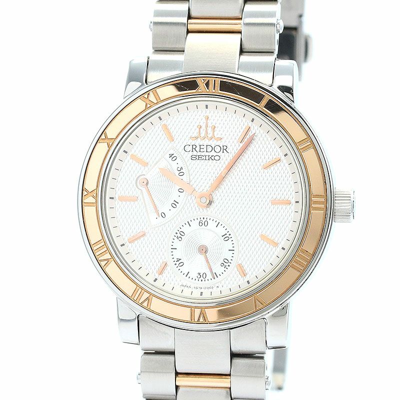 【中古】SEIKO CREDOR POWER RESERVE セイコー クレドール パワーリザーブ GCAY992 (4S79-0020)