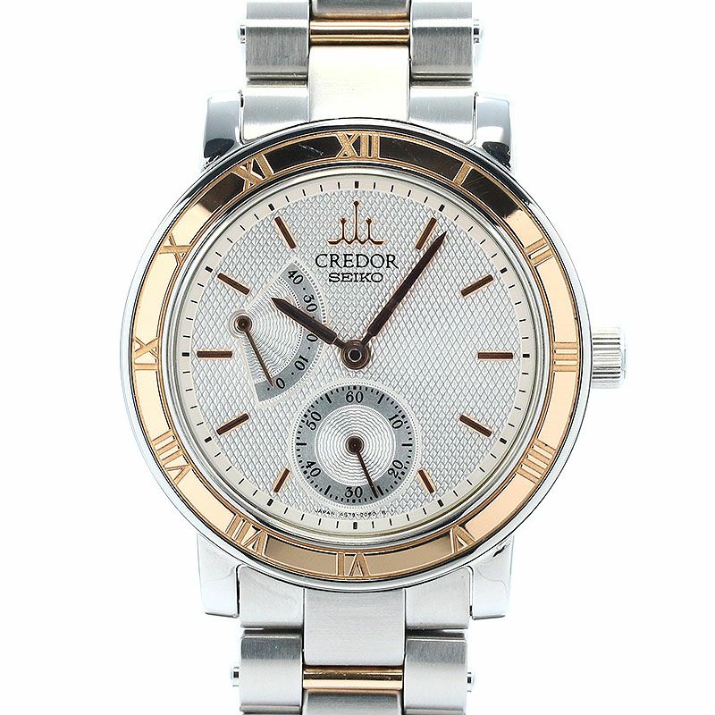 【中古】SEIKO CREDOR POWER RESERVE セイコー クレドール パワーリザーブ GCAY992 (4S79-0020)