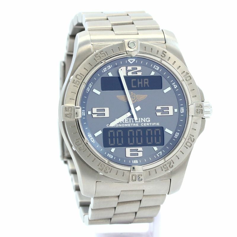 【中古】BREITLING AEROSPACE / AEROSPACE AVANTAGE ブライトリング エアロスペース / エアロスペース アヴァンタージュ E7936210/M513/130E (E792M13PRT)