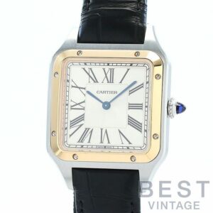 【中古】CARTIER SANTOS-DUMONT LARGE MODEL カルティエ サントス-デュモン LM W2SA0011