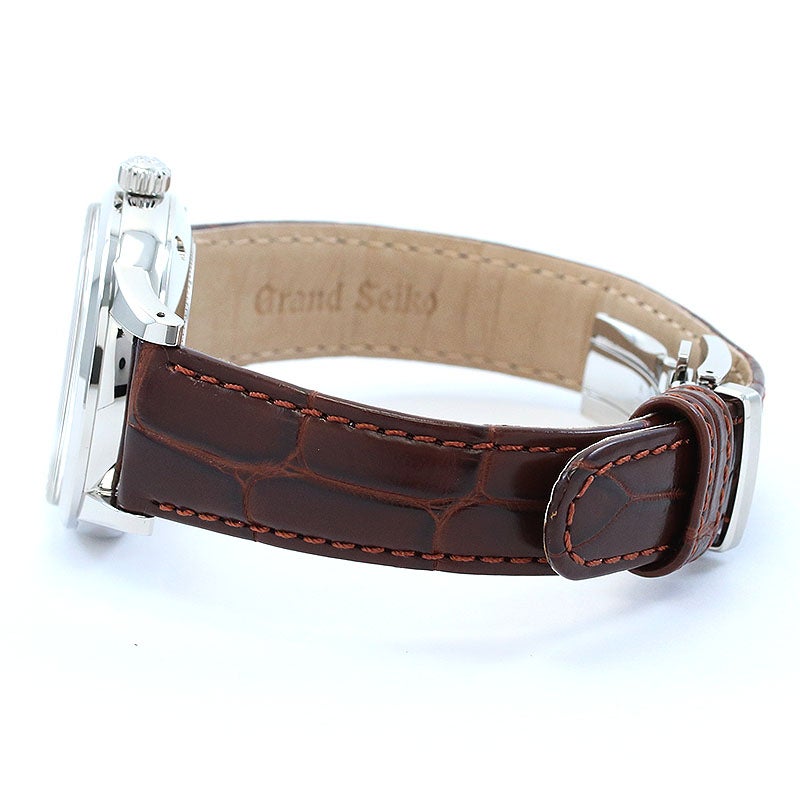 【中古】GRAND SEIKO ELEGANCE COLLECTION 9S MECHANICAL GMT グランドセイコー エレガンスコレクション 9Sメカニカル GMT SBGM221 (9S66-00A0)