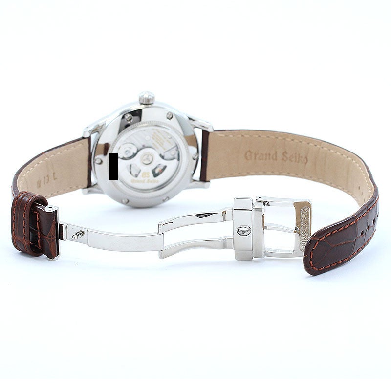 【中古】GRAND SEIKO ELEGANCE COLLECTION 9S MECHANICAL GMT グランドセイコー エレガンスコレクション 9Sメカニカル GMT SBGM221 (9S66-00A0)